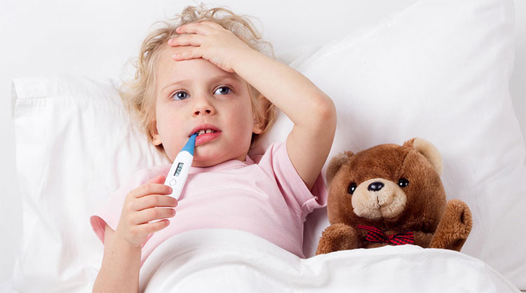 درمان خانگی تب طولانی مدت و بدون علت در کودکان